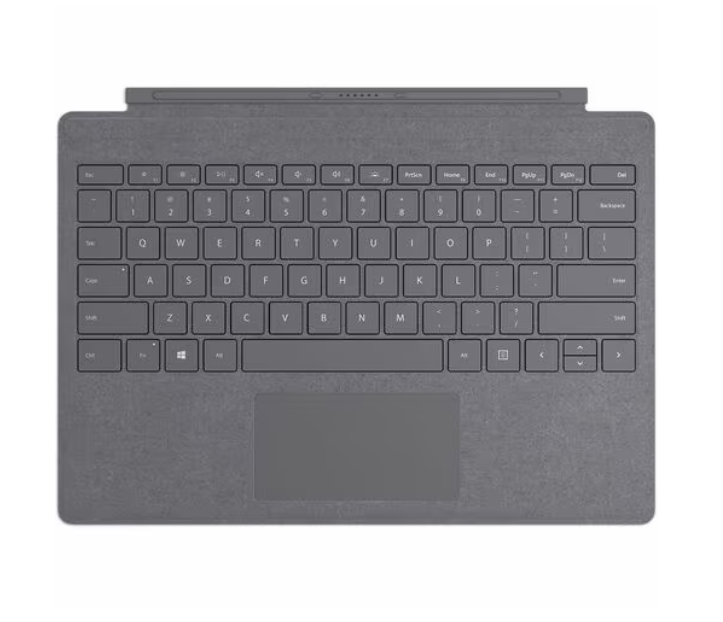 Picture of Microsoft Surface Pro Keyboard - Platinum with Pen Storage & Co-Pilot Key